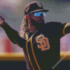 San Diego Padres Baseball Team Player Diamond Paintings