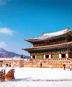 South Korea In Winter Diamond Paintings