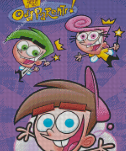 The Fairly Odd Parents Animation Poster Diamond Paintings