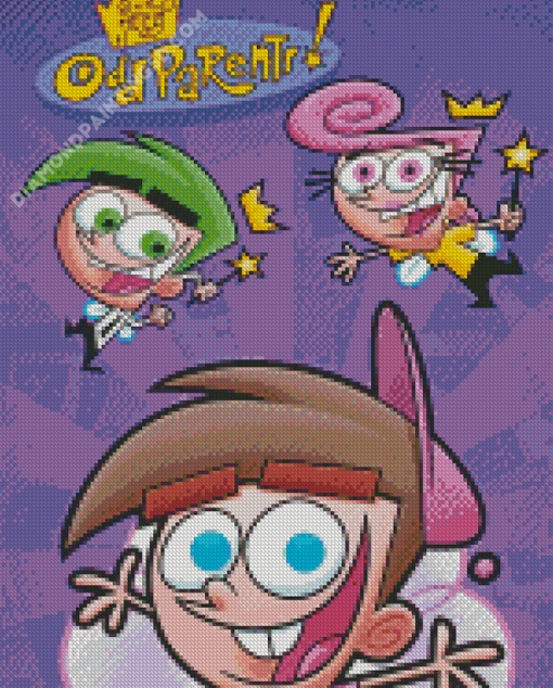 The Fairly Odd Parents Animation Poster Diamond Paintings