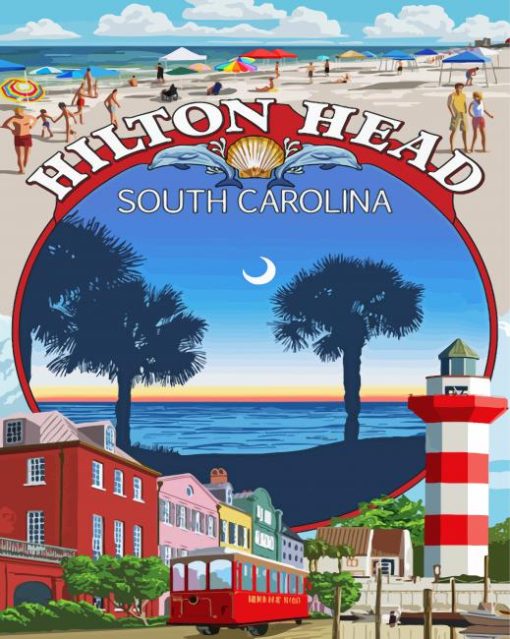 The Hilton Head South Carolina Poster Diamond Paintings