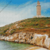 Tower Of Hercules Galicia Diamond Paintings