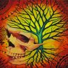 Tribal Skull Tree Diamond Paintings