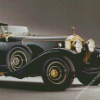 Vintage Rolls Royce Car Diamond Paintings