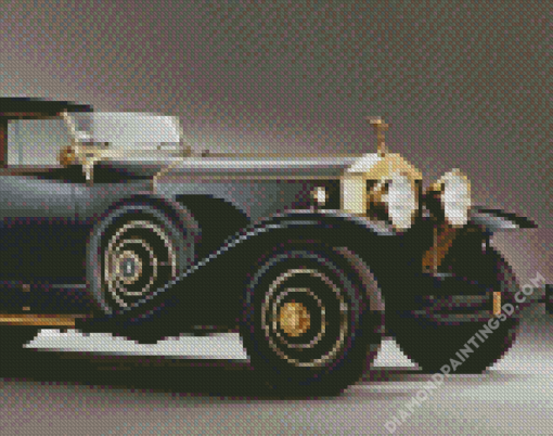 Vintage Rolls Royce Car Diamond Paintings