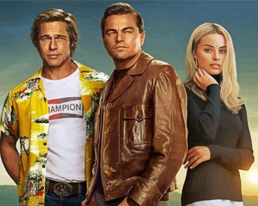 Aesthetic Once Upon A Time In Hollywood Diamond Paintings