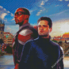 Aesthetic The Falcon And Winter Soldier Diamond Paintings