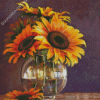 Aesthetic Sunflowers Vase Diamond Paintings