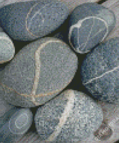 Beach Stones Diamond Paintings