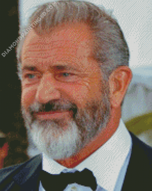 Classy Mel Gibson Diamond Paintings