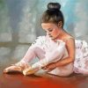 Cute Little Ballerina Diamond Paintings