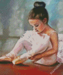 Cute Little Ballerina Diamond Paintings