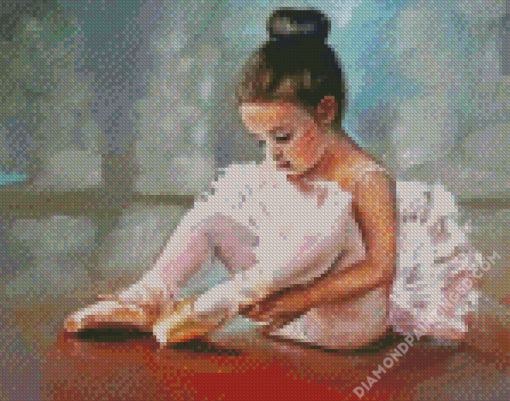 Cute Little Ballerina Diamond Paintings