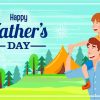 Happy Fathers Day Illustration Diamond Paintings