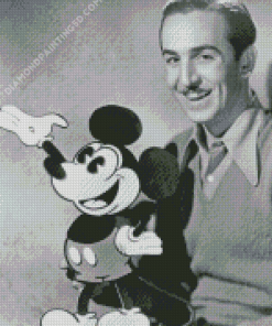 Monochrome Walt Disney Diamond Paintings