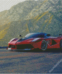 Red Exotic Cars Diamond Paintings