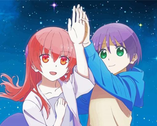 Tonikawa Fly Me To The Moon Anime Diamond Paintings