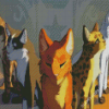 Warrior Cats The Five Giants Diamond Paintings