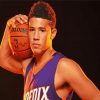 Basketballer Devin Booker Suns Phoenix Diamond Paintings
