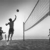 Black And White Beach Volleyball Diamond Paintings
