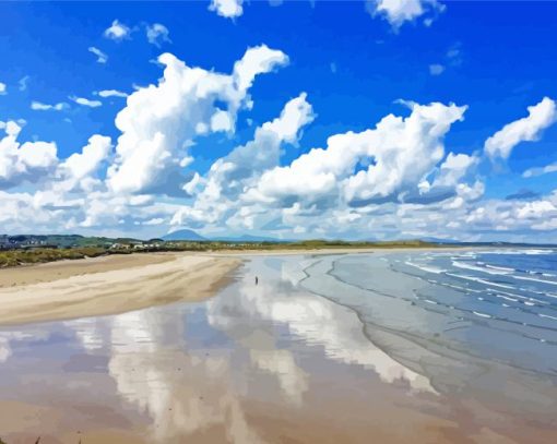 Enniscrone Beach Diamond Paintings