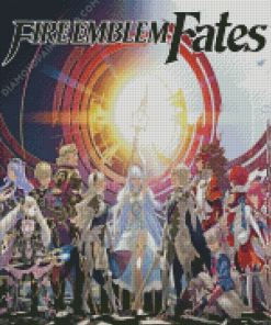 Fire Emblem Fate Game Characters Diamond Paintings