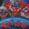 Killer Klowns From Outer Space Poster Diamond Paintings