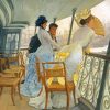 La Galerie Du HMS Calcutta by James Tissot Diamond Paintings