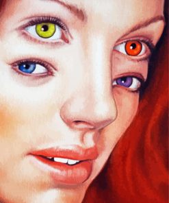 Lady Four Eyes Diamond Paintings