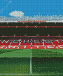 Manchester United Old Trafford Stadium Diamond Paintings