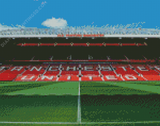 Manchester United Old Trafford Stadium Diamond Paintings