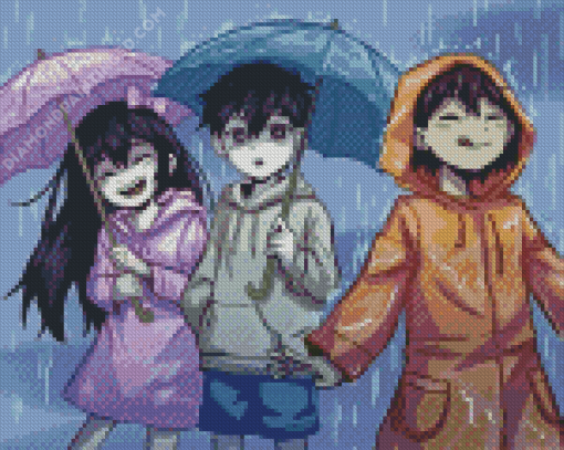 Omori Characters Diamond Paintings