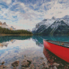 Red Canoe Canada Diamond Paintings