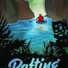 River Rafting Poster Diamond Paintings