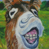 Smiling Donkey Diamond Paintings