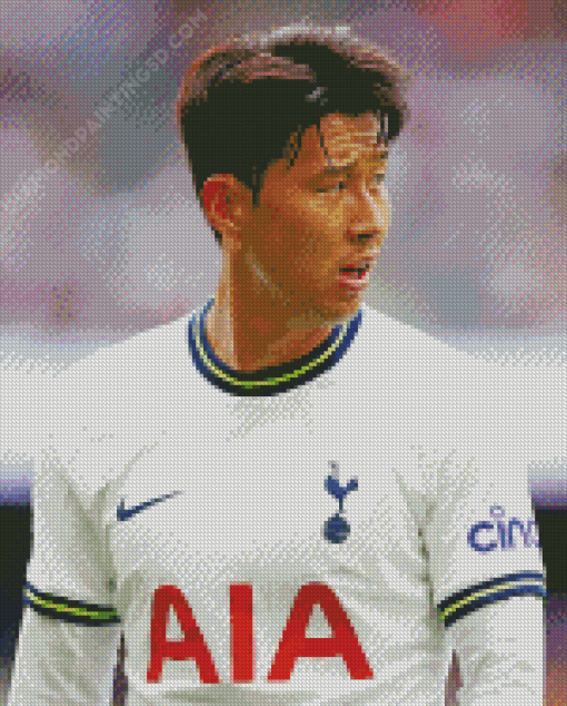 Son Heung Min Diamond Paintings