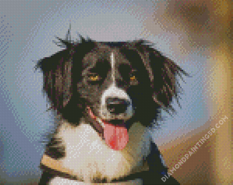 Sprollie Dog Animal Diamond Painting 