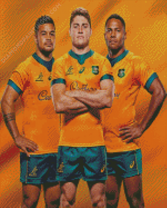 The Australia Rugby Players Diamond Paintings
