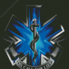 The EMS Star Of Life Diamond Paintings