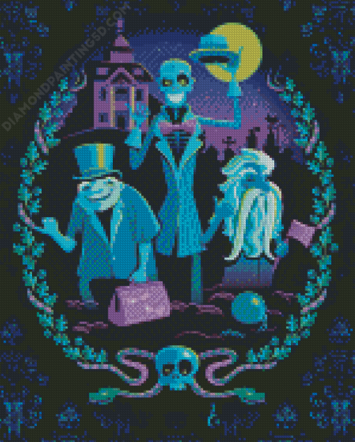 The Haunted Mansion Diamond Paintings