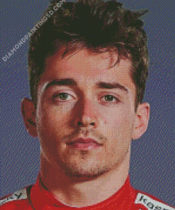 The Race Driver Charles Leclerc Diamond Paintings