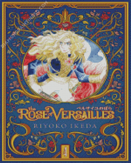 The Rose of Versailles Manga Poster Diamond Paintings