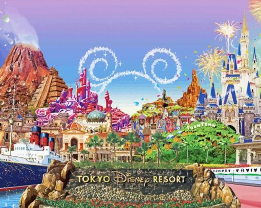 Tokyo Disney Resort Diamond Paintings