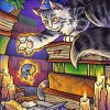 Wizard Cat Diamond Paintings