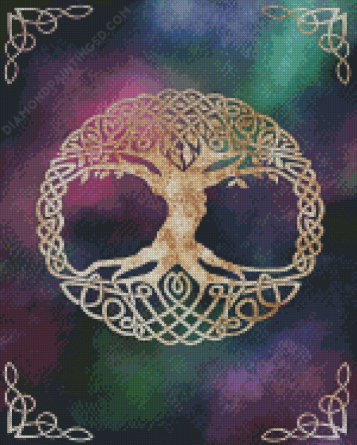 Celtic Tree Of Life Diamond Paintings