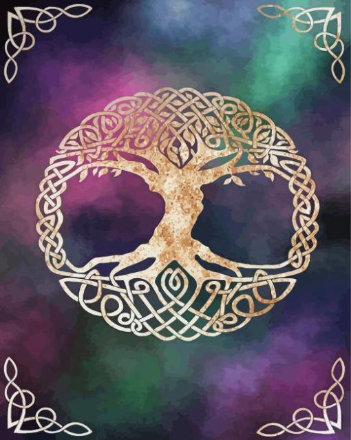 Celtic Tree Of Life Diamond Paintings