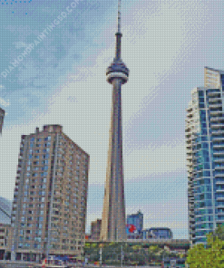 CN Tower Canadian Landmark Diamond Paintings