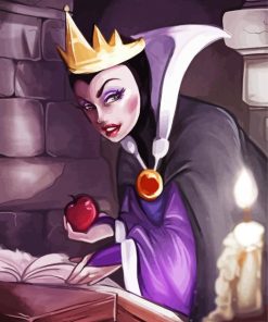 Evil Queen Disney Character Diamond Paintings