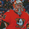 Goalie Illustration Diamond Paintings