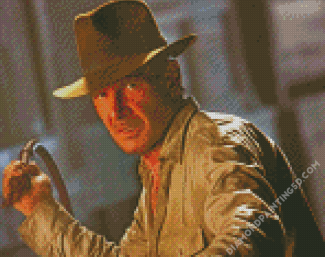 Indiana Jones Harrison Ford Diamond Paintings